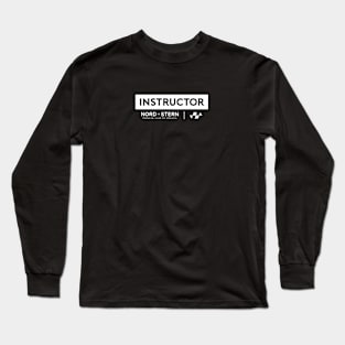 Instructor - White Logo Long Sleeve T-Shirt